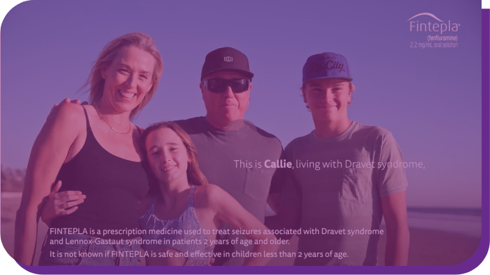 Watch a video about Callie and her family